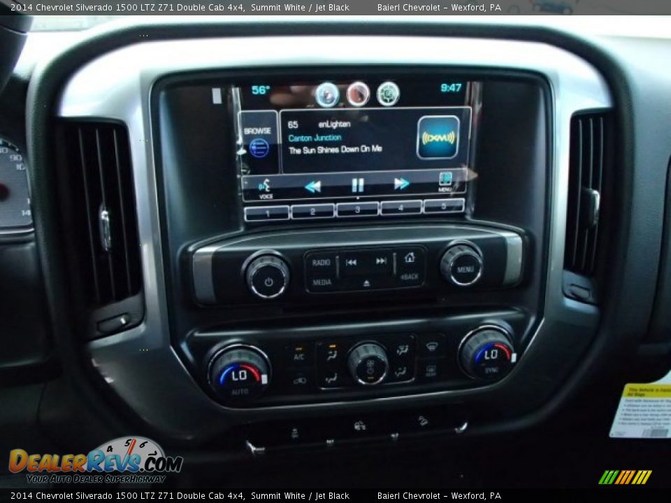 2014 Chevrolet Silverado 1500 LTZ Z71 Double Cab 4x4 Summit White / Jet Black Photo #16