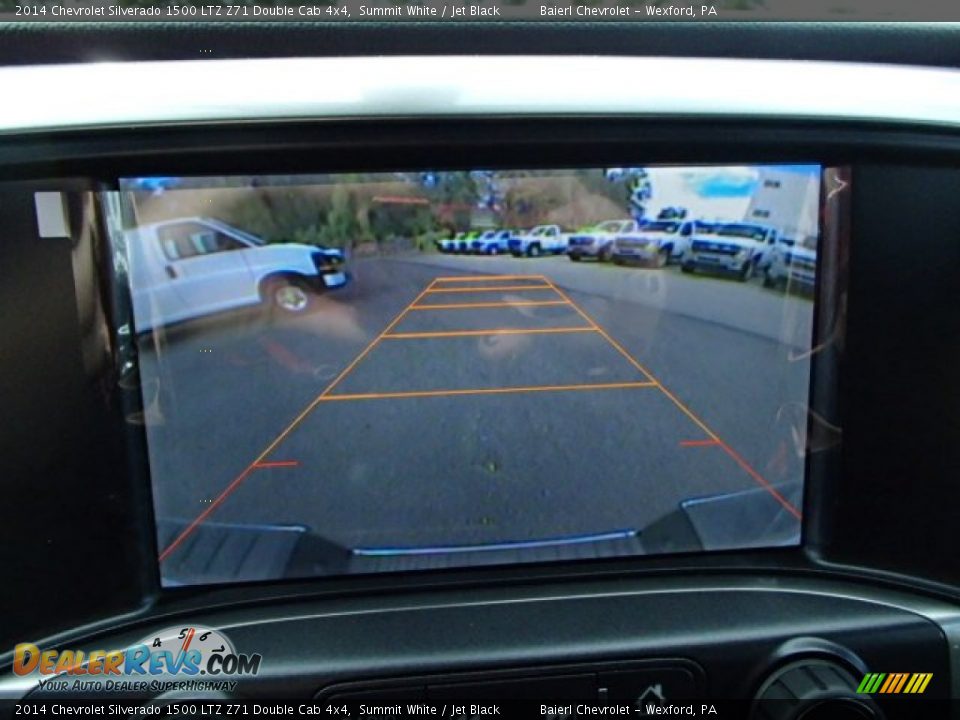 2014 Chevrolet Silverado 1500 LTZ Z71 Double Cab 4x4 Summit White / Jet Black Photo #17
