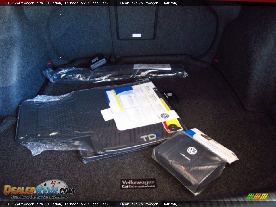2014 Volkswagen Jetta TDI Sedan Tornado Red / Titan Black Photo #8