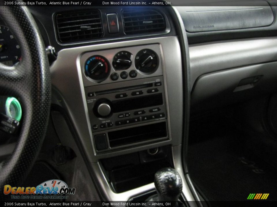 2006 Subaru Baja Turbo Atlantic Blue Pearl / Gray Photo #22