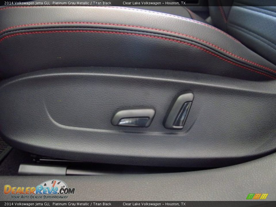 2014 Volkswagen Jetta GLI Platinum Gray Metallic / Titan Black Photo #22