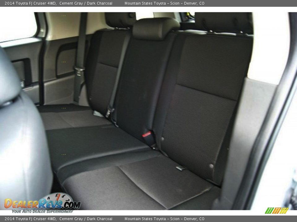 Rear Seat of 2014 Toyota FJ Cruiser 4WD Photo #7