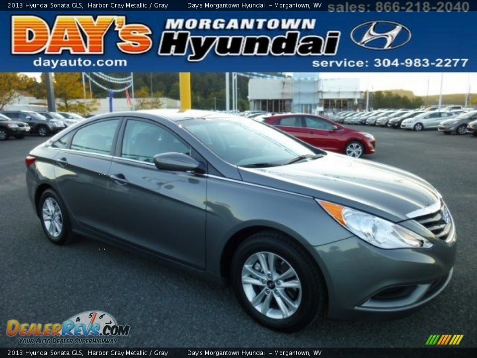 2013 Hyundai Sonata GLS Harbor Gray Metallic / Gray Photo #1