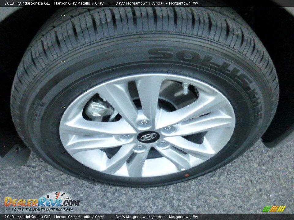 2013 Hyundai Sonata GLS Harbor Gray Metallic / Gray Photo #9