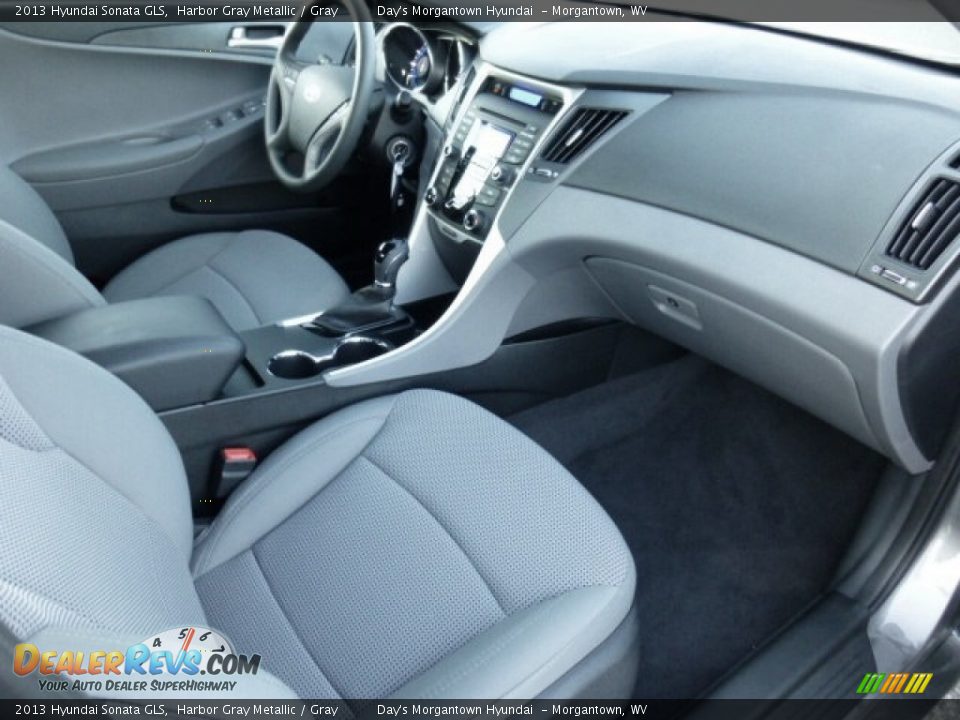 2013 Hyundai Sonata GLS Harbor Gray Metallic / Gray Photo #10