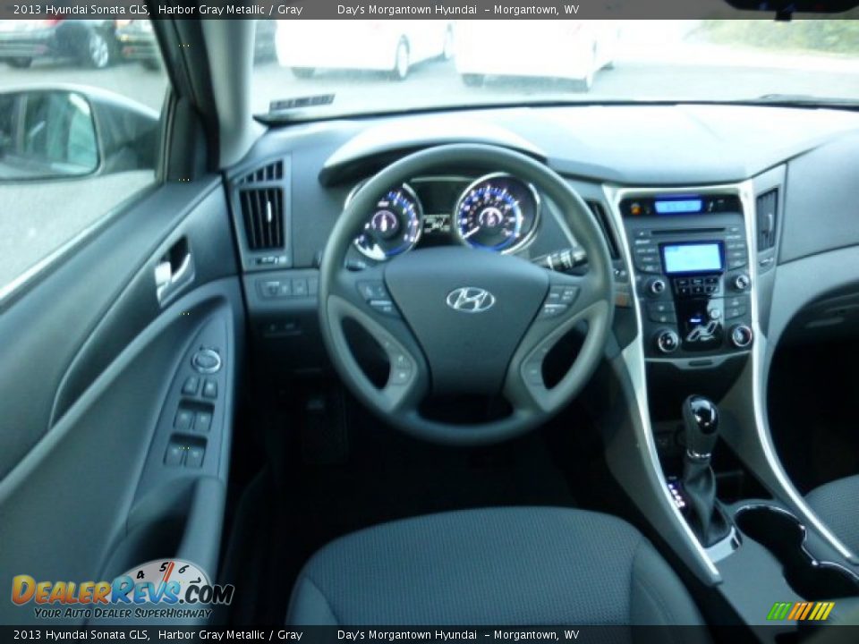 2013 Hyundai Sonata GLS Harbor Gray Metallic / Gray Photo #14