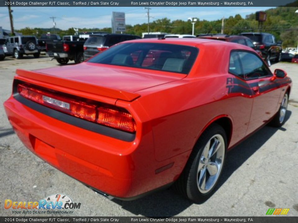 2014 Dodge Challenger R/T Classic TorRed / Dark Slate Gray Photo #5