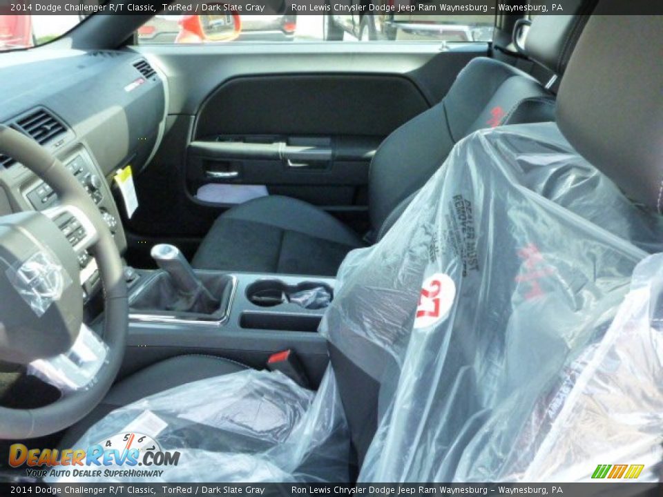 2014 Dodge Challenger R/T Classic TorRed / Dark Slate Gray Photo #10