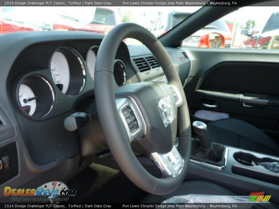 2014 Dodge Challenger R/T Classic Steering Wheel Photo #15
