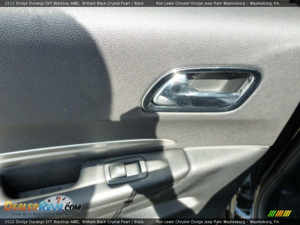 2013 Dodge Durango SXT Blacktop AWD Brilliant Black Crystal Pearl / Black Photo #15