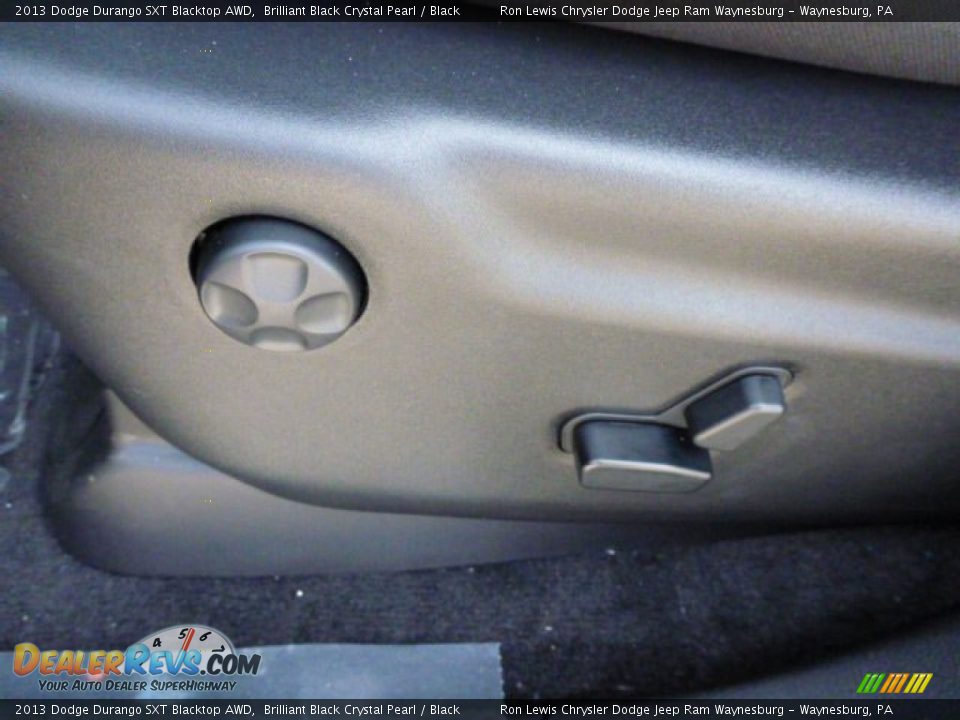 2013 Dodge Durango SXT Blacktop AWD Brilliant Black Crystal Pearl / Black Photo #18