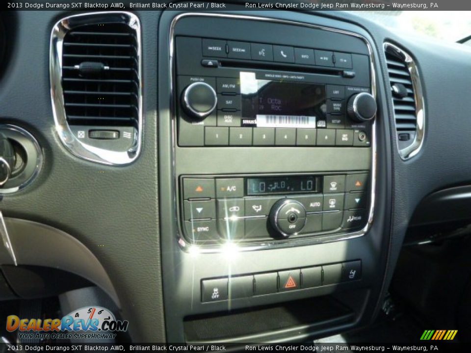 2013 Dodge Durango SXT Blacktop AWD Brilliant Black Crystal Pearl / Black Photo #19