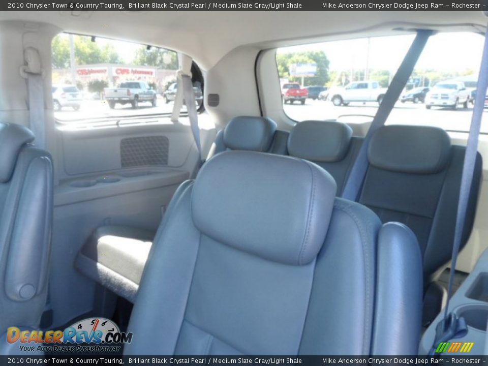 2010 Chrysler Town & Country Touring Brilliant Black Crystal Pearl / Medium Slate Gray/Light Shale Photo #7