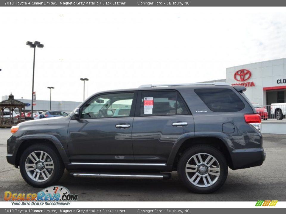 2013 Toyota 4Runner Limited Magnetic Gray Metallic / Black Leather Photo #2