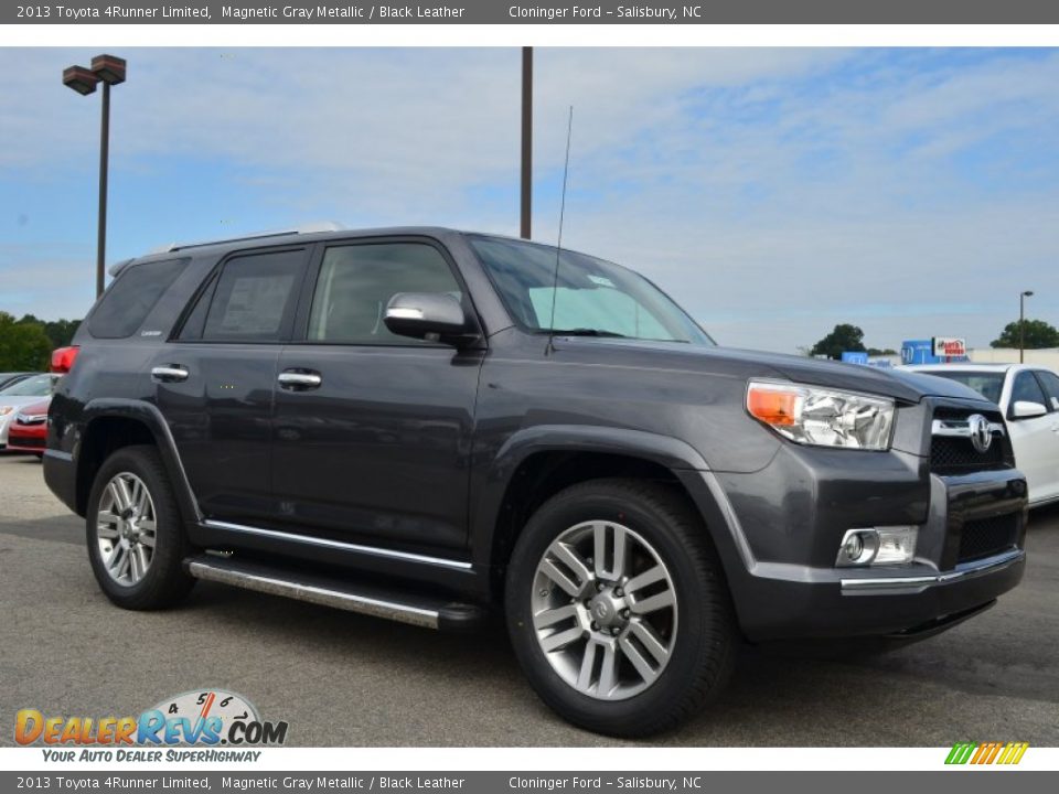 2013 Toyota 4Runner Limited Magnetic Gray Metallic / Black Leather Photo #3