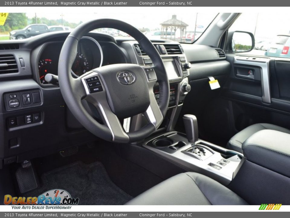 2013 Toyota 4Runner Limited Magnetic Gray Metallic / Black Leather Photo #6