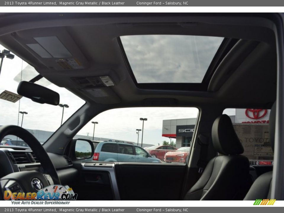 2013 Toyota 4Runner Limited Magnetic Gray Metallic / Black Leather Photo #12