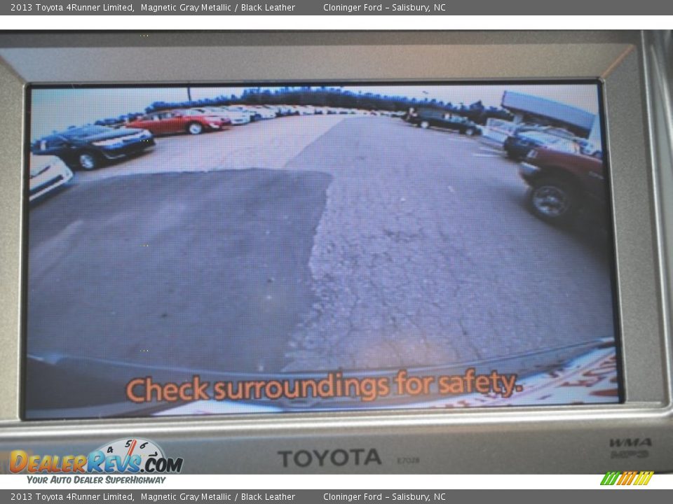 2013 Toyota 4Runner Limited Magnetic Gray Metallic / Black Leather Photo #15