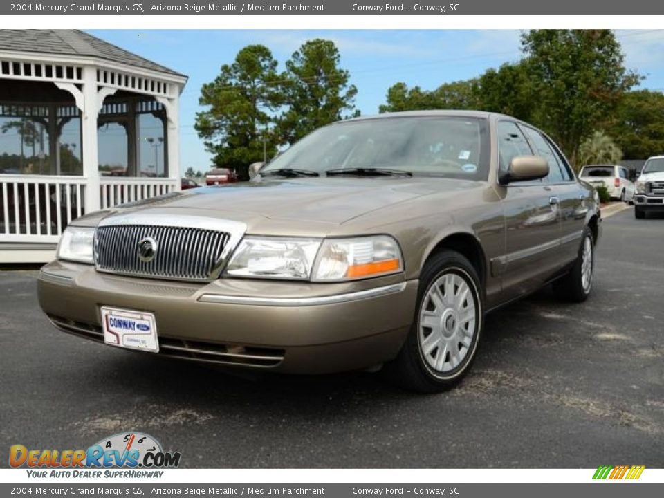 2004 Mercury Grand Marquis GS Arizona Beige Metallic / Medium Parchment Photo #1