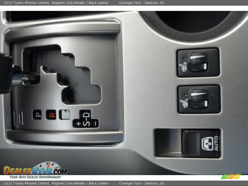 2013 Toyota 4Runner Limited Magnetic Gray Metallic / Black Leather Photo #17