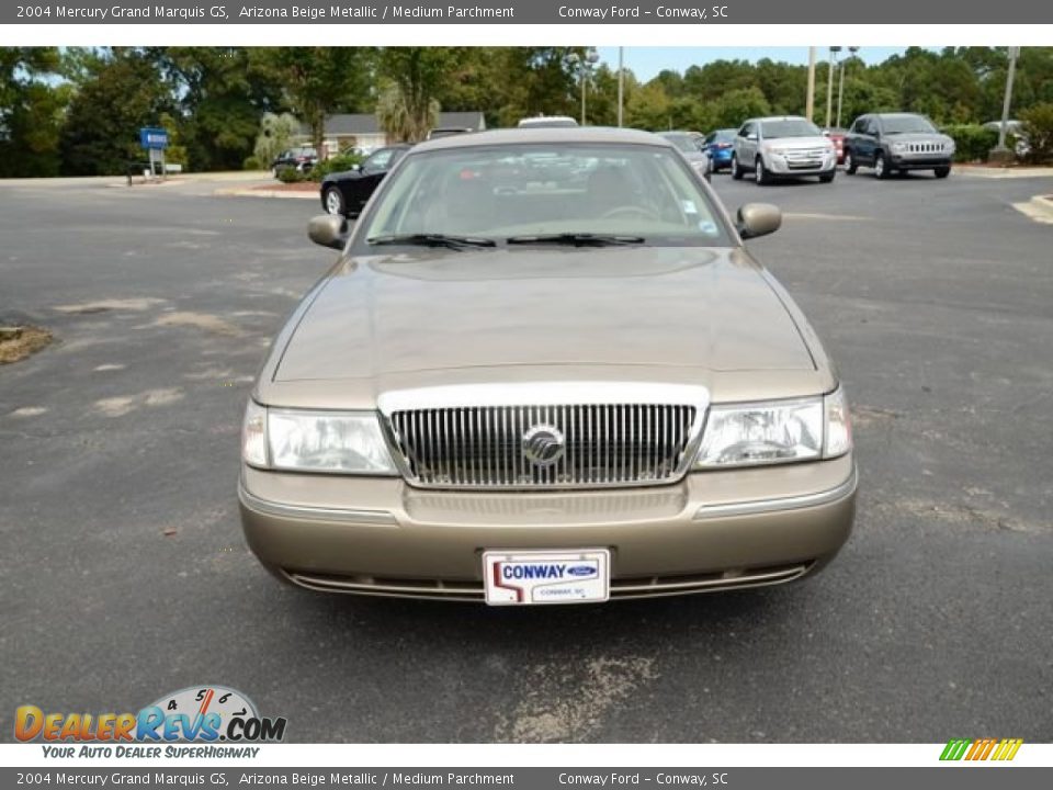 2004 Mercury Grand Marquis GS Arizona Beige Metallic / Medium Parchment Photo #2
