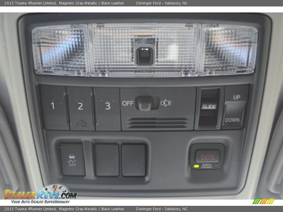 2013 Toyota 4Runner Limited Magnetic Gray Metallic / Black Leather Photo #19