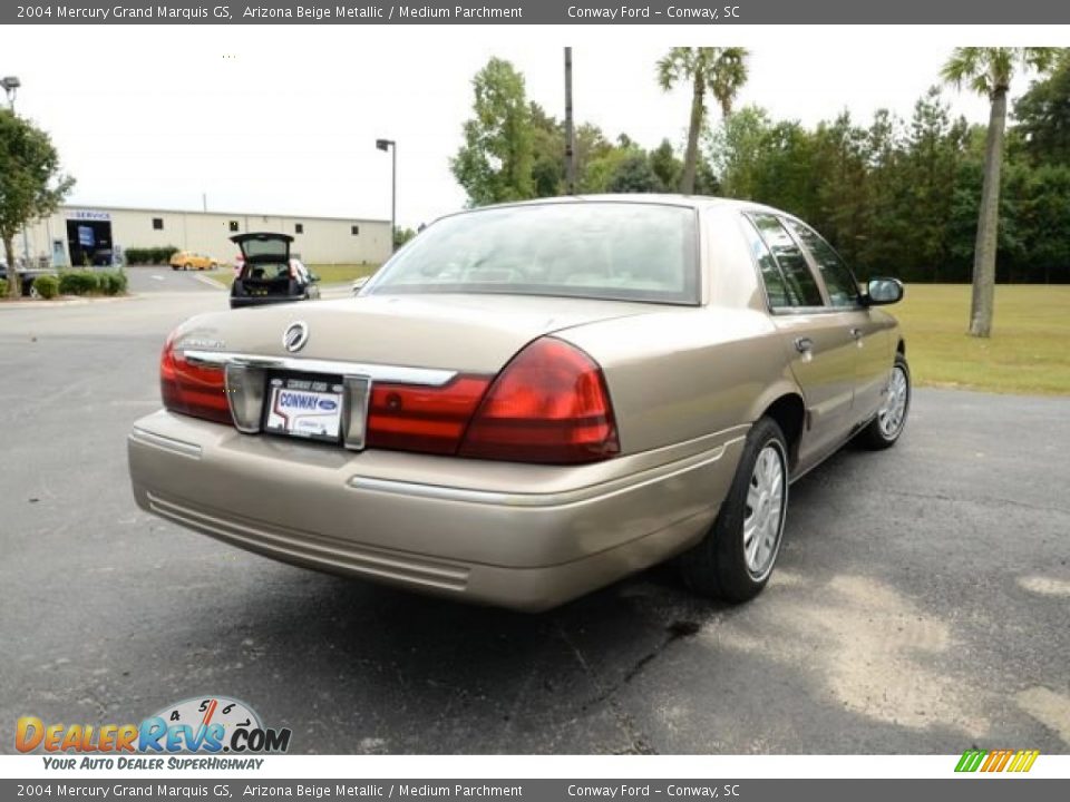 2004 Mercury Grand Marquis GS Arizona Beige Metallic / Medium Parchment Photo #5