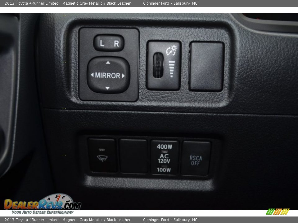 2013 Toyota 4Runner Limited Magnetic Gray Metallic / Black Leather Photo #22