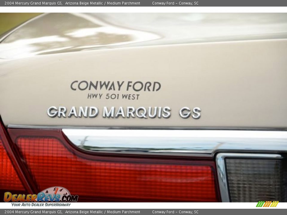 2004 Mercury Grand Marquis GS Arizona Beige Metallic / Medium Parchment Photo #7