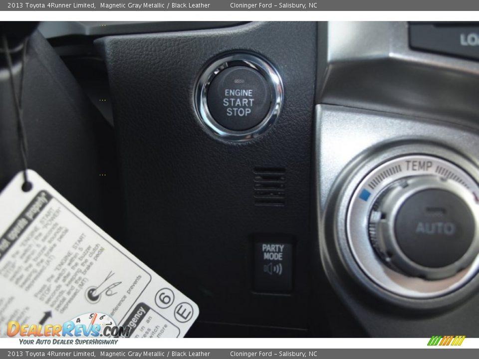 2013 Toyota 4Runner Limited Magnetic Gray Metallic / Black Leather Photo #23
