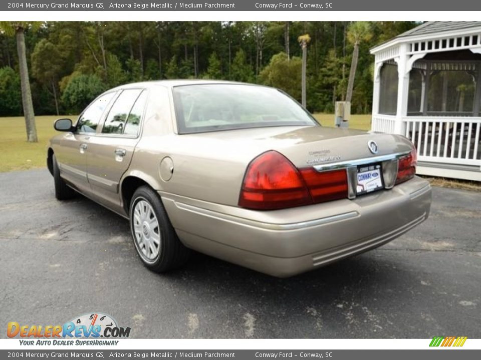 2004 Mercury Grand Marquis GS Arizona Beige Metallic / Medium Parchment Photo #8