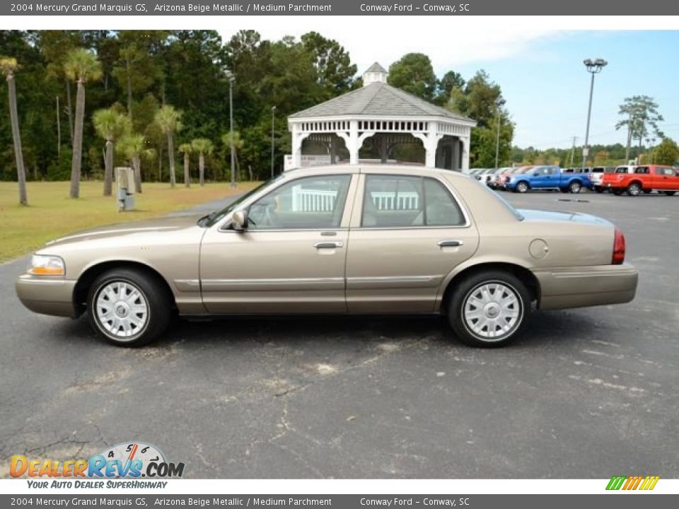 2004 Mercury Grand Marquis GS Arizona Beige Metallic / Medium Parchment Photo #9