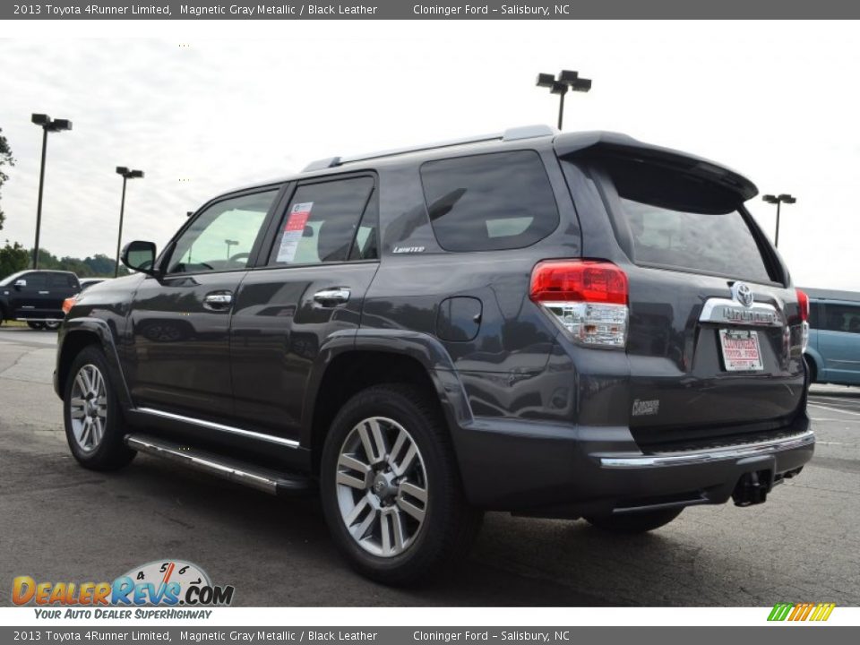 2013 Toyota 4Runner Limited Magnetic Gray Metallic / Black Leather Photo #25