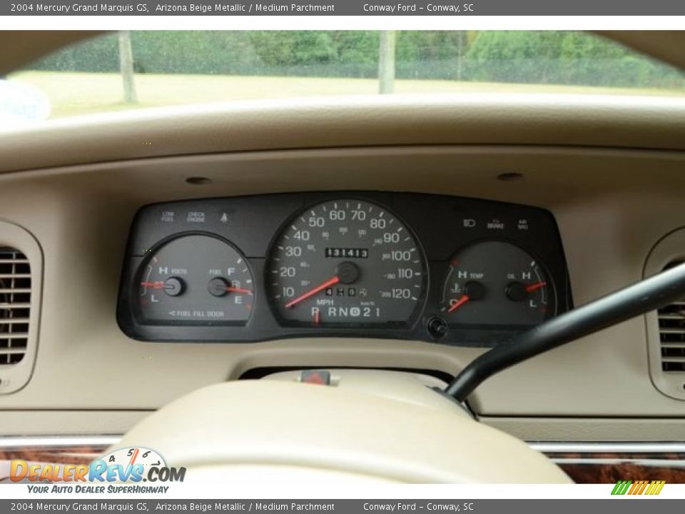2004 Mercury Grand Marquis GS Arizona Beige Metallic / Medium Parchment Photo #22