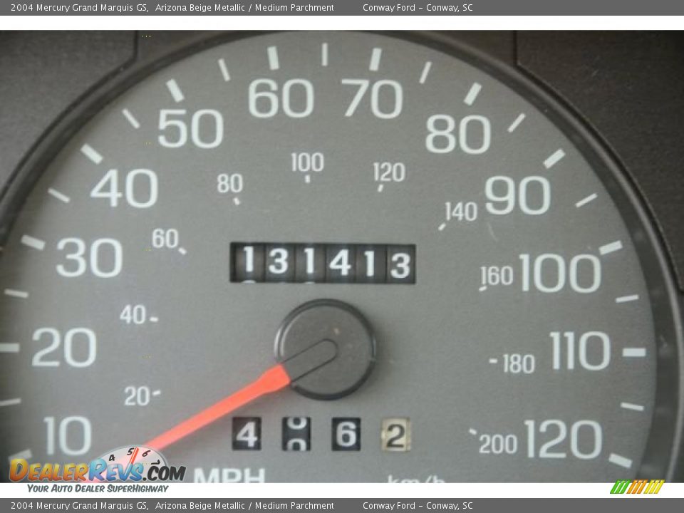 2004 Mercury Grand Marquis GS Arizona Beige Metallic / Medium Parchment Photo #23