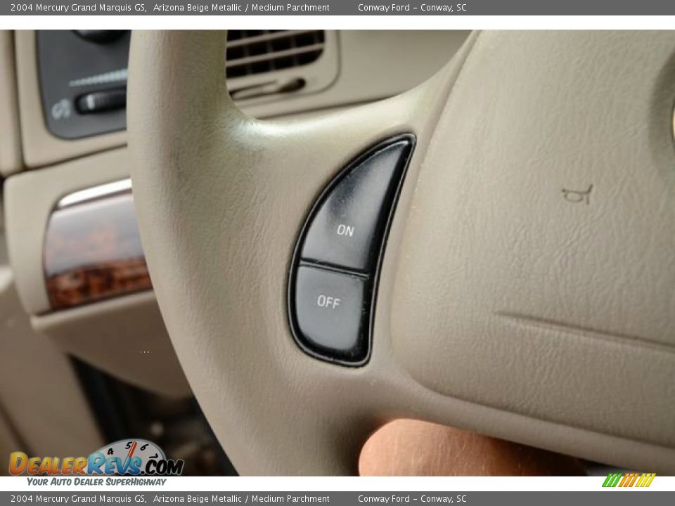 2004 Mercury Grand Marquis GS Arizona Beige Metallic / Medium Parchment Photo #24