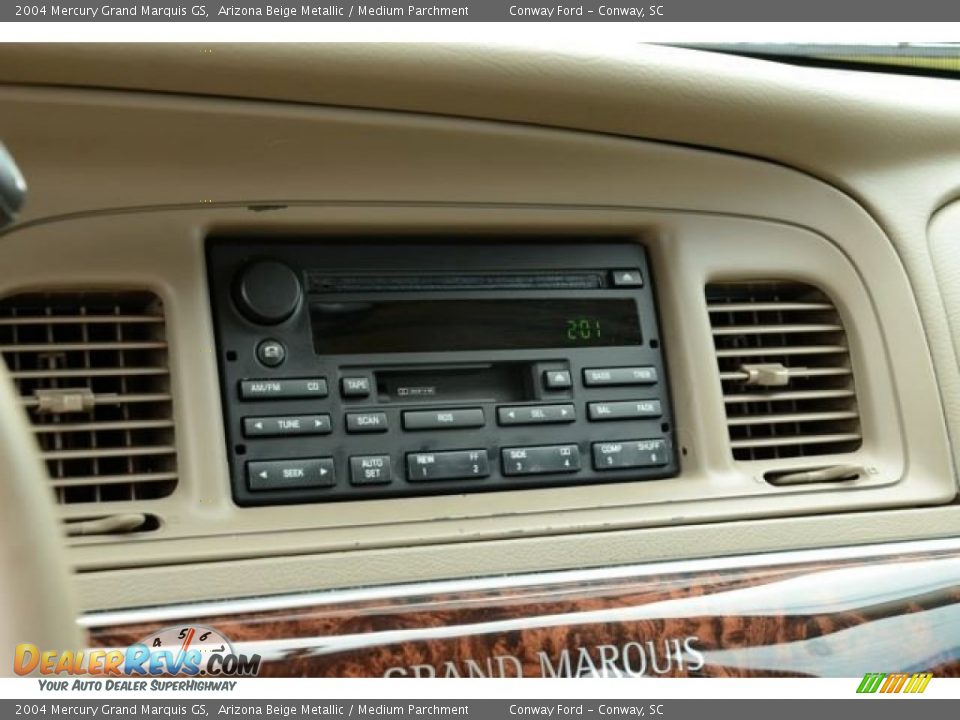 2004 Mercury Grand Marquis GS Arizona Beige Metallic / Medium Parchment Photo #26