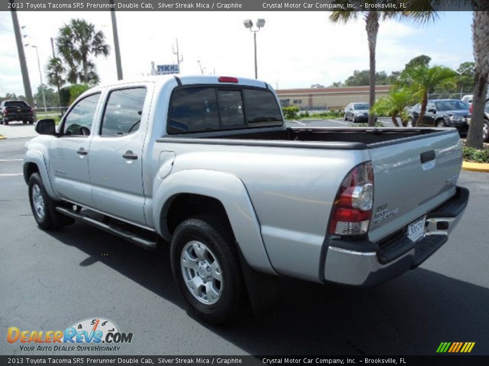 2013 Toyota Tacoma SR5 Prerunner Double Cab Silver Streak Mica / Graphite Photo #3