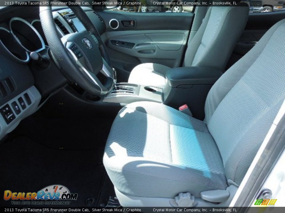 2013 Toyota Tacoma SR5 Prerunner Double Cab Silver Streak Mica / Graphite Photo #4