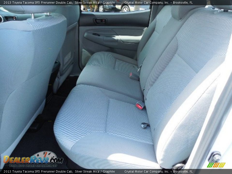 2013 Toyota Tacoma SR5 Prerunner Double Cab Silver Streak Mica / Graphite Photo #5