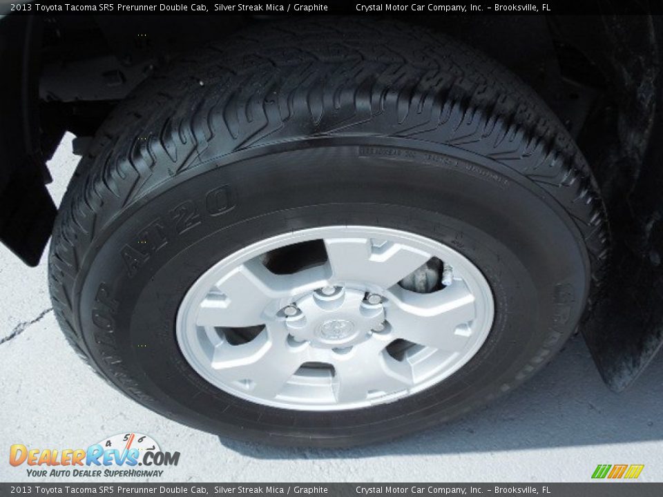 2013 Toyota Tacoma SR5 Prerunner Double Cab Silver Streak Mica / Graphite Photo #14