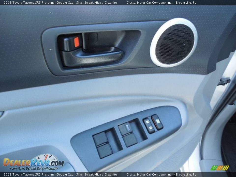 2013 Toyota Tacoma SR5 Prerunner Double Cab Silver Streak Mica / Graphite Photo #17