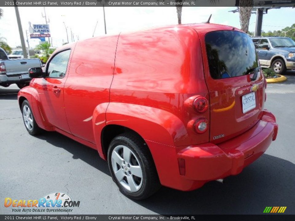 2011 Chevrolet HHR LS Panel Victory Red / Ebony Photo #3