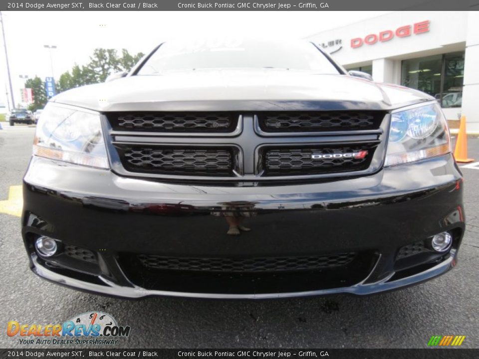 2014 Dodge Avenger SXT Black Clear Coat / Black Photo #2