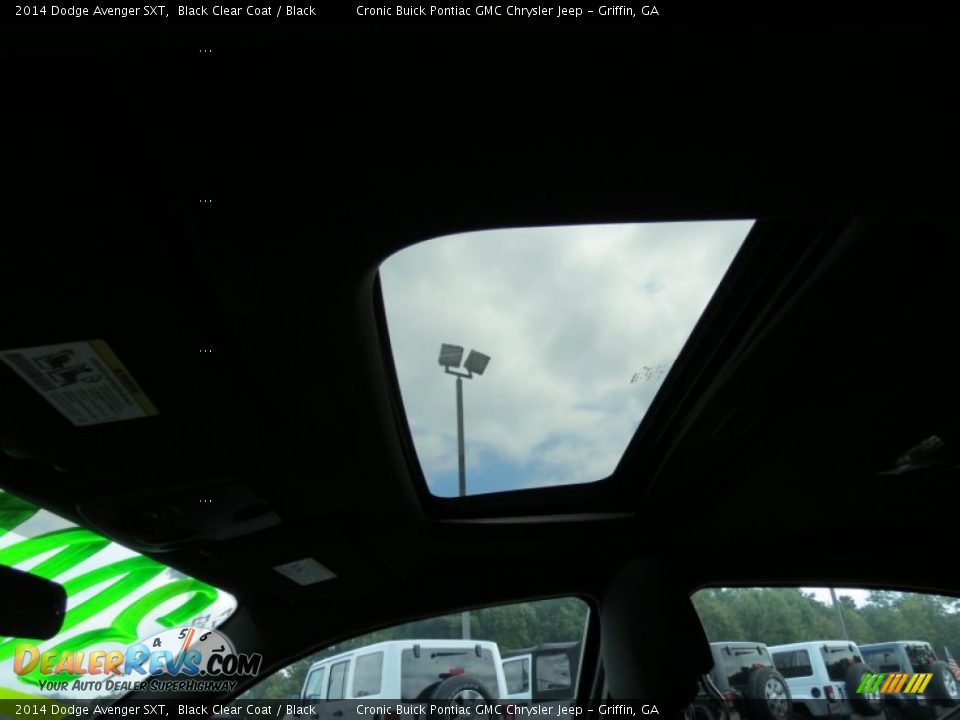 2014 Dodge Avenger SXT Black Clear Coat / Black Photo #11