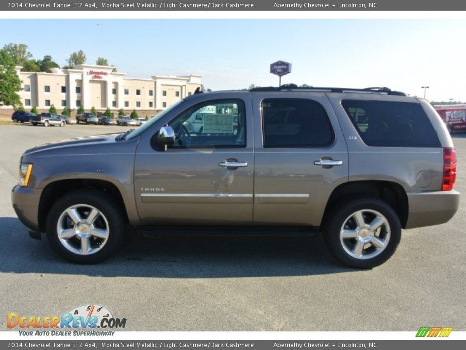 2014 Chevrolet Tahoe LTZ 4x4 Mocha Steel Metallic / Light Cashmere/Dark Cashmere Photo #3