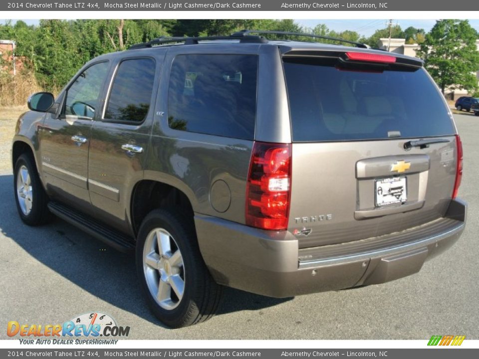 2014 Chevrolet Tahoe LTZ 4x4 Mocha Steel Metallic / Light Cashmere/Dark Cashmere Photo #4