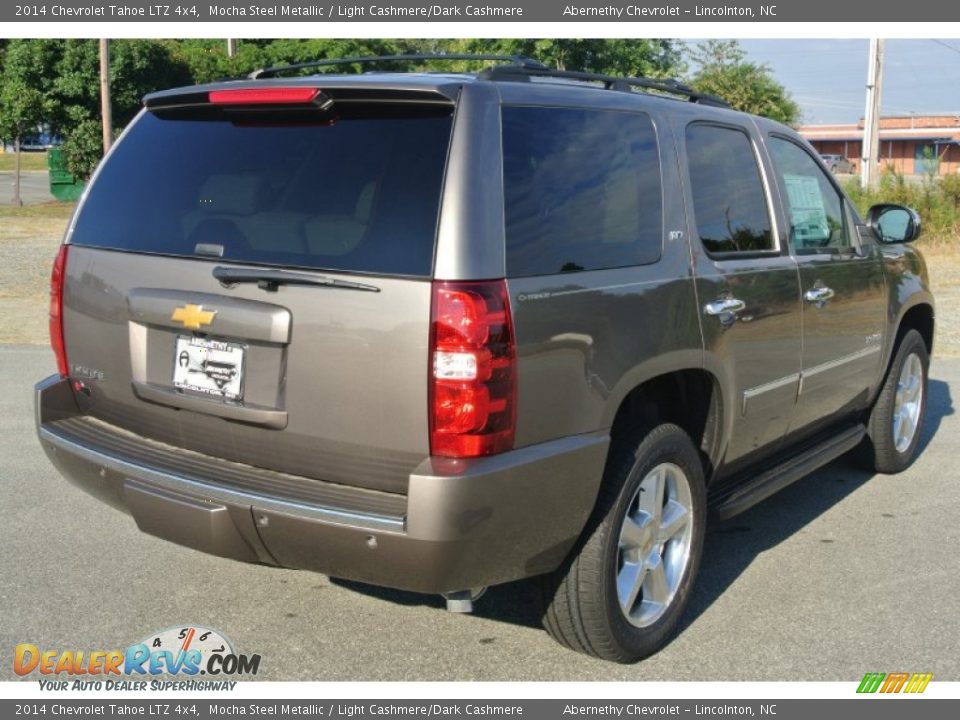 2014 Chevrolet Tahoe LTZ 4x4 Mocha Steel Metallic / Light Cashmere/Dark Cashmere Photo #5