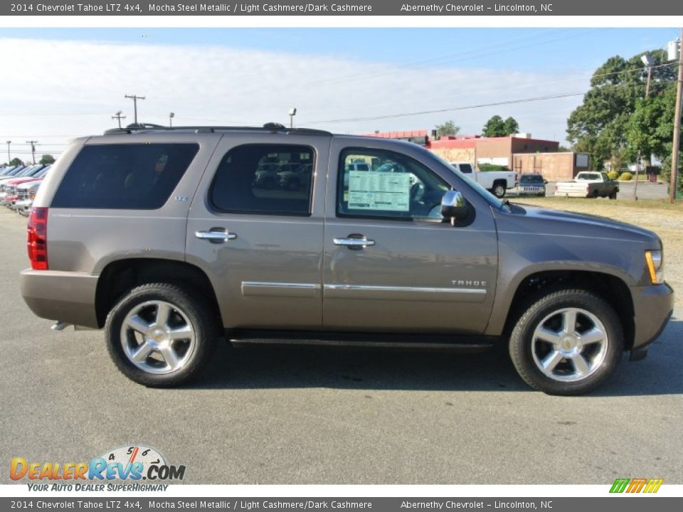 2014 Chevrolet Tahoe LTZ 4x4 Mocha Steel Metallic / Light Cashmere/Dark Cashmere Photo #6
