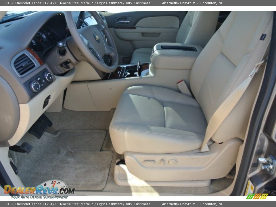 2014 Chevrolet Tahoe LTZ 4x4 Mocha Steel Metallic / Light Cashmere/Dark Cashmere Photo #8